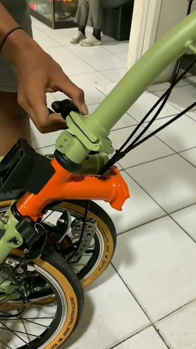 FUNGSI LIPATAN RD EXTENTION SEPEDA KREUZ #shortsvideo #shortvideo #shorts #short #foldingbike