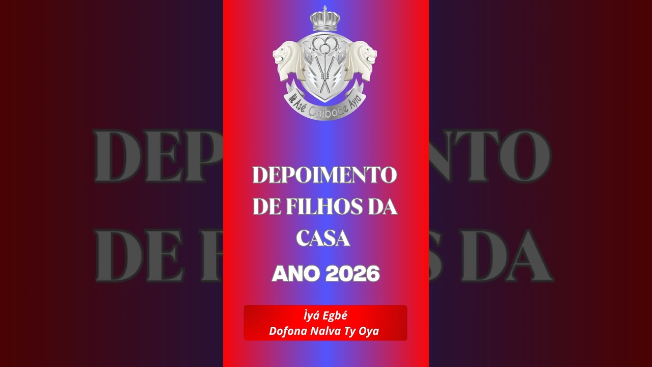 Depoimento de filhos da casa - Ìyá Egbé Dofona Nalva Ty Oya