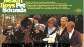 beach boys - Here Today - Pet Sounds chords
