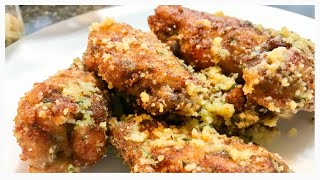 Receta Fácil | WINGS 🙌  Alitas de Pollo Parmesano y Ajo