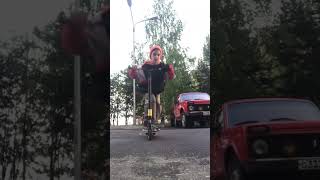 Трюки на самокате часть 11 #trucks #scooter #street #shorts