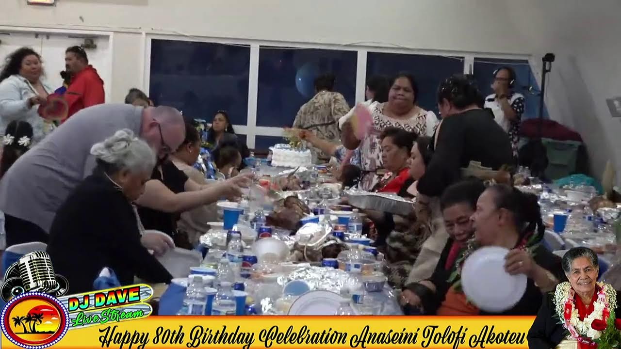 Happy 80th Birthday Celebration  of Anaseini Tolofi Akoteu