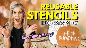 How to Make Reusable Stencils for Painting On Wood | Without a Cricut!