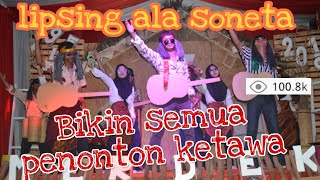 Lipsing ala Soneta Lagu Judi - Rhoma Irama (Cover) | | acara 17 agustusan.