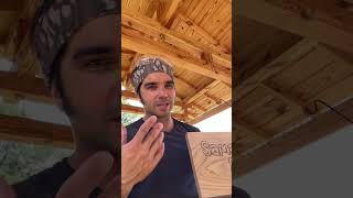 Carving a Rustic Sign