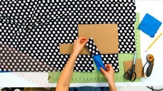How to Cut Slashes for Fleece Blanket | No-Sew Crafts