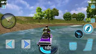 Water Jet Ski Boat Racing 3D - jet ski racing games screenshot 2