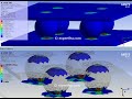 Moving spheres between plates behave as flat or thrust bearing - ANSYS Workbench Static Structural