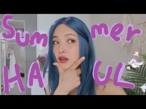 촌스럽지 않은 레트로 여름 패션하울 🦋 (디자이너브랜드 여름원피스 졸리레이드, 자라세일, 에이블리 집게핀) summer outfits 2020 | 김리사 kimrisa