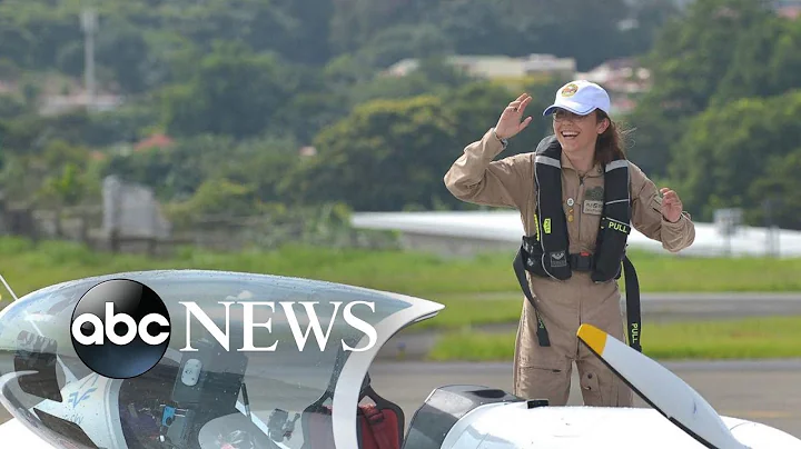 19-year-old breaks record of youngest woman to fly...