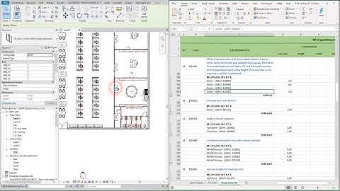 ArchVISION OFFICE for REVIT - The dynamic calculation from Revit to Office with a simple "Drag&Drop"