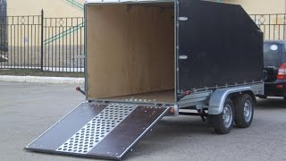 Двухосный прицеп МЗСА 817732 для снегохода - обзор. Откидной трап+ЕВРО тент. ЦЛП АРИВА. Двухосный прицеп МЗСА 817732 для снегохода - обзор. Откидной трап+ЕВРО тент. ЦЛП АРИВА.