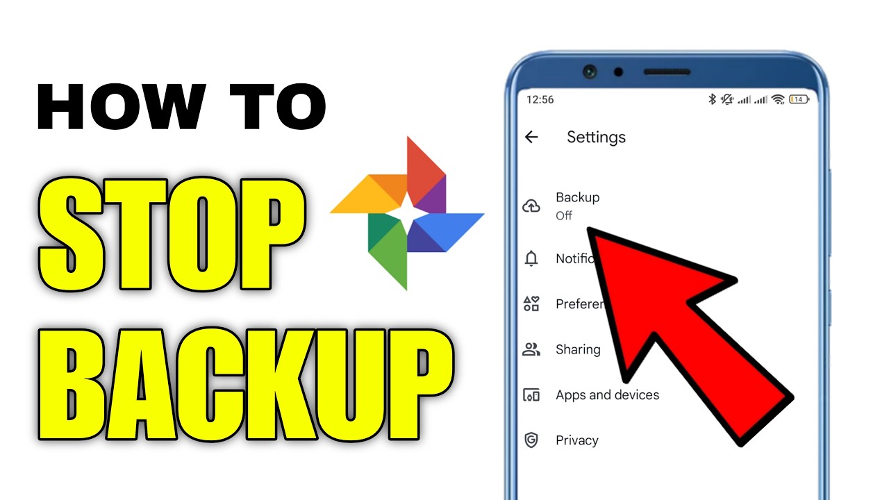 How To Stop Backup in Google Photos! - YouTube