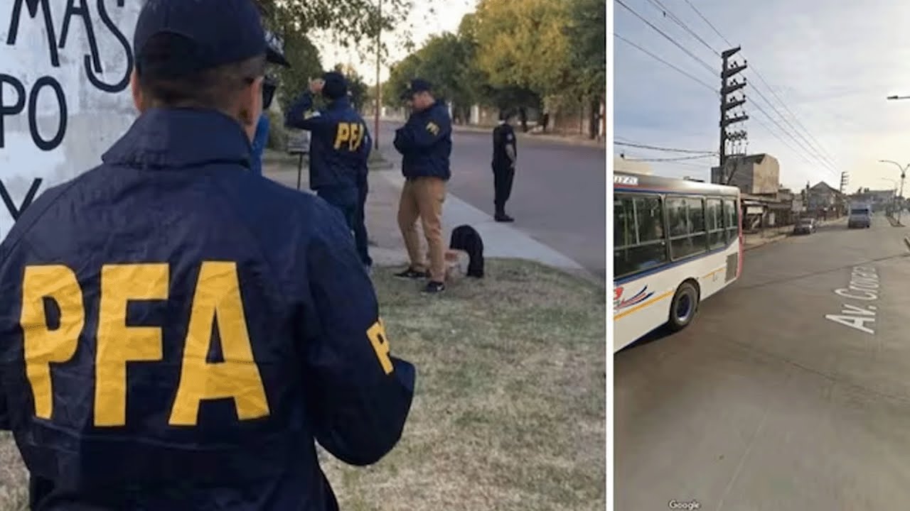 Thiago tiene 7 años, esperaba el colectivo junto a su papá y una bala perdida lo hirió en la cabeza