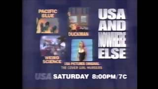 USA - Pacific Blue/Weird Science/Duckman/The Covergirl Murders Promo - 1996