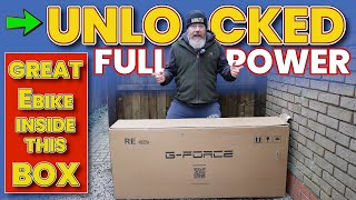 G-FORCE RE Powerful Fast 20AH 120KM Long Range 75Nm Dual Suspension Foldable E-bike