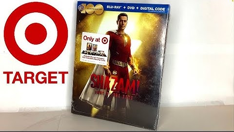 SHAZAM! Fury Of The Gods [Target Exclusive] Blu-ray + DVD [Review]