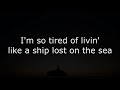 Malone Sibun - So Tired Of Living (Lyrics video)