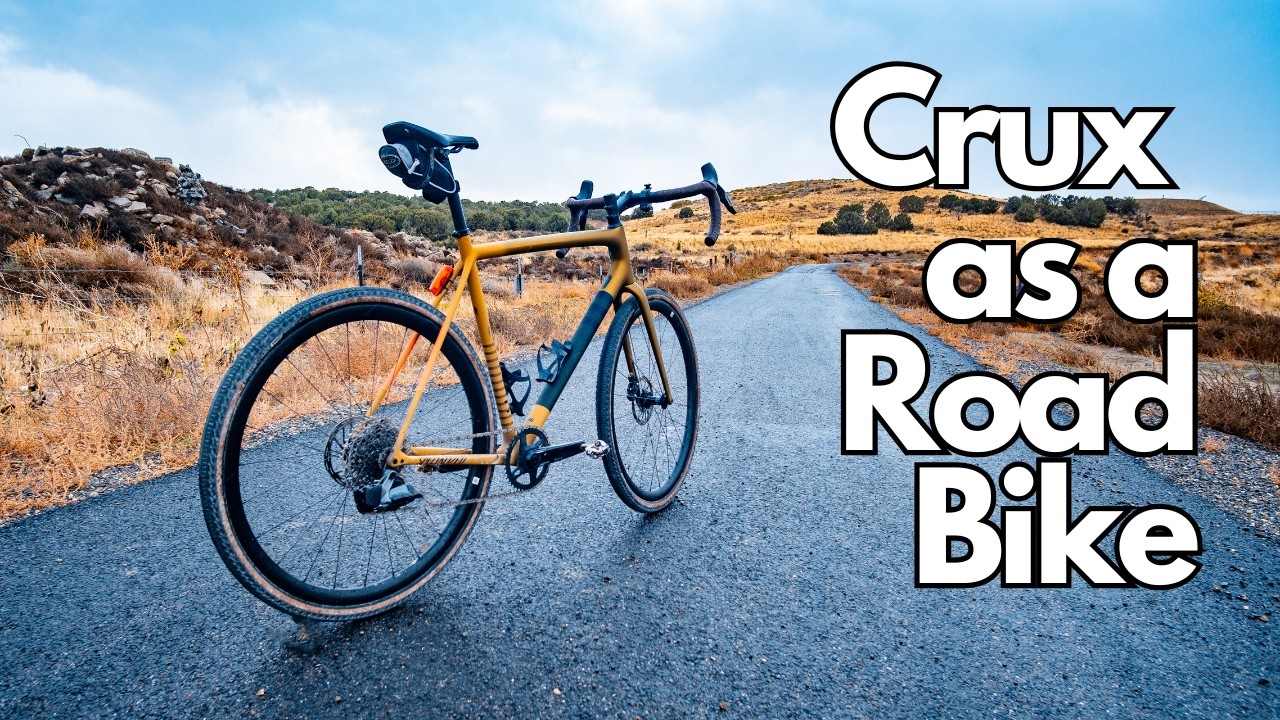 Specialized Crux as a ROAD BIKE? YES PLEASE! (Why it's BETTER Than Your Road Bike)