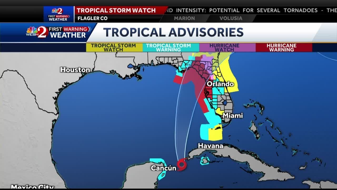 Tropical Storm Idalia: Parts of Central Florida under hurricane warning ...