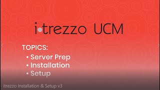 itrezzo UCM Installation  (Platform to Sync GAL and Public Folders to smartphones)