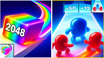 Jelly Run VS Join Blob Clash 3D Gameplay No commentary(ios,Android)