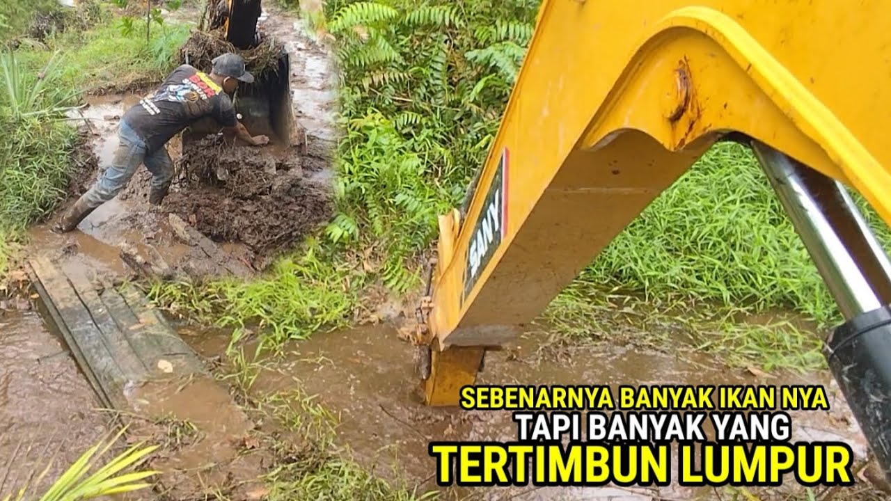 Jumpa jembatan papan waktu cuci parit semak kalau kesenggol auto siap siap