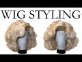 【Wig Styling Tutorial】Big Volume Classic Bob. Drag Hair & Fashion Hair !!! Wig