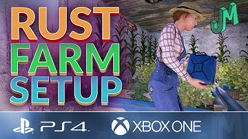 Farm Basic Setup Cultivator Guide 🛢 Rust Console 🎮 PS4, XBOX
