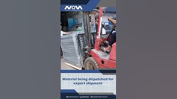 A glimpse of export shipment at Nova Formworks!