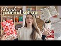 2025 book journal set up! ⭐️🍒📝🎀 inspo & what you need to get started!