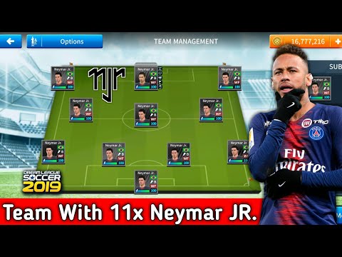Team Of Neymar Team With 11 Neymar In Dream League Soccer