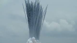 Daytime fireworks by artist Cai Guo-Qiang by Molten Immersive Art 2,246 views 10 months ago 1 minute, 54 seconds