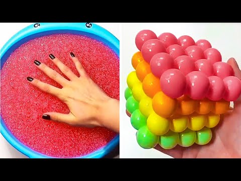 Satisfying Slime Asmr | Relaxing Slime Videos 1128