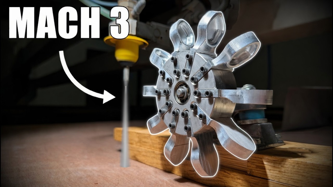 Spinning Dangerous Metal Objects Dangerously Fast