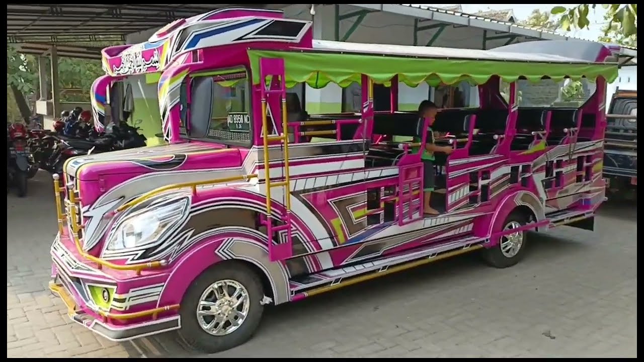 odong-odong kijang super joss... juga keren banget perakitan kereta mini