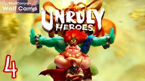 UNRULY HEROES | iOS | Area 4 Complete: Wolf Camp | Gameplay #4