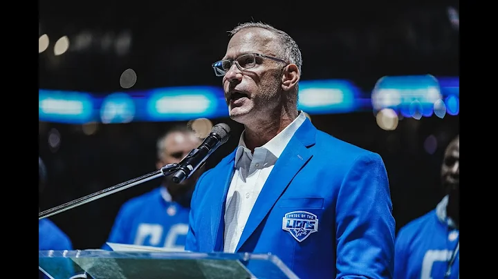 Chris Spielman inducted into the Pride of the Lions