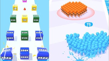 Jelly Run 2048 Vs Count Master| Android & Ios Game| New Update | All Levels