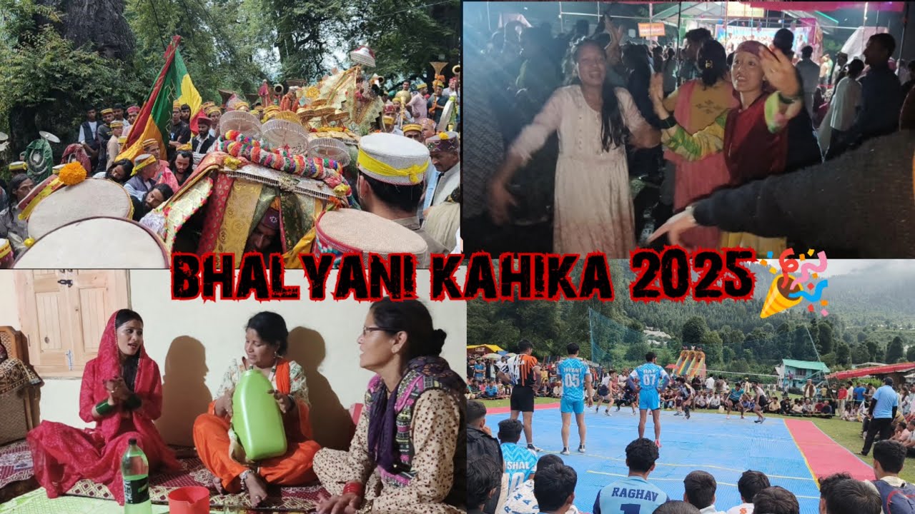 Bhalyani kahika 2025🎉 || Kullvi Pratibha Vikrant Vlogs || 