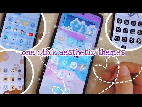 how to use MyICON app | one click aesthetic themes & icons | make your phone aesthetic ✨