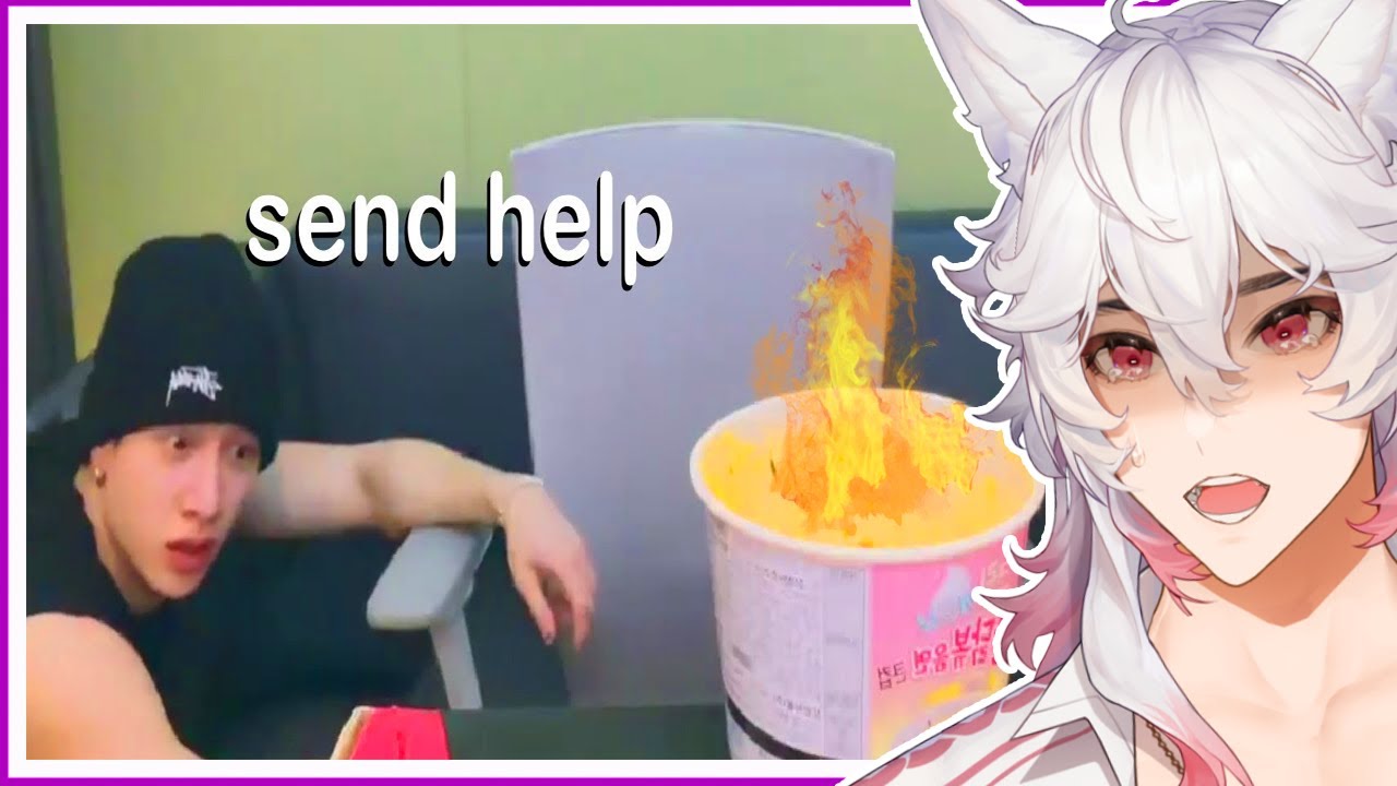 chan and the spicy ramen war Stray Kids React