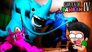 ENCUENTRO LOS NUEVOS PERSONAJES DE GARTEN OF BANBAN 4 😱 | DR FLUFFYPANTS VS HAPPY FRANK | JONDRES GC