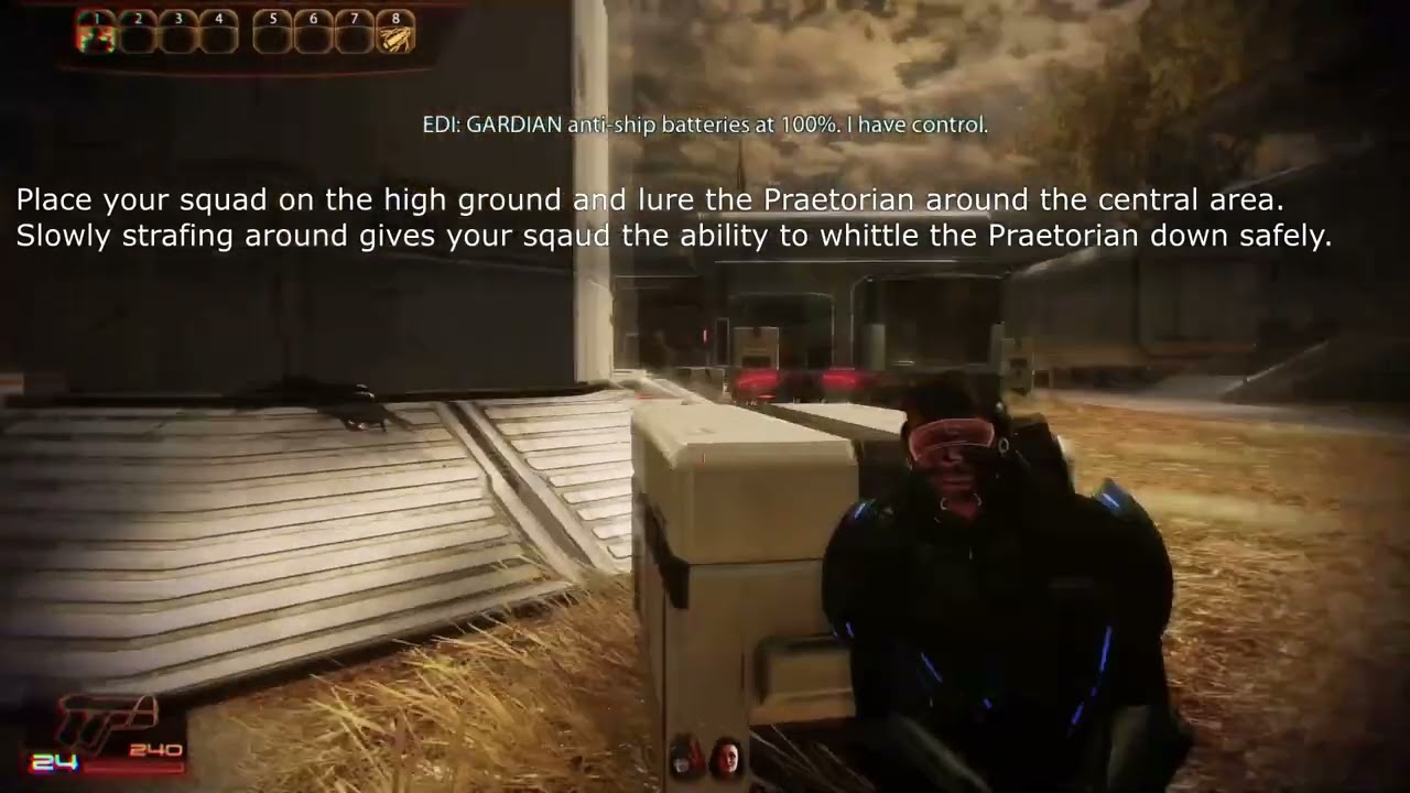 Effortless Way To Beat The Horizon Praetorian Fight On Mass Effect 2. Squadmates only!