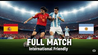 Spain vs Argentina | Full Match | International Friendly | October 11, 2006