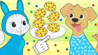 BABY PETS 🍪 Max y Kira cocinan Galletas de M&amp;M&#39;s