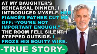 Full “YOU’RE NOT IMPORTANT ENOUGH!” My Daughter’s Fiancé’s Dad Said—So I Froze His Equity Wire Update