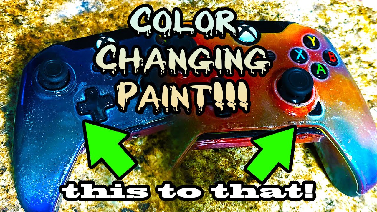 HOW TO SPRAY COLOR SHIFT PAINT / COLOR SHIFTING PAINT 