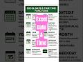 Excel Date & Time Functions | Excel DateTime | #excel #shorts #trending #easy #datetime