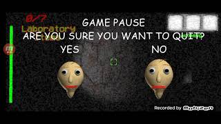 Baldi's Basics The Laboratory Trilogy Revival Android V1.3.2 (Beta)